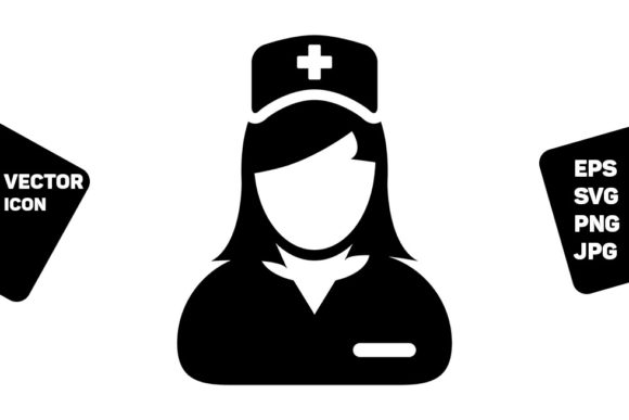 A Designer's Review of the Medical Nurse Avatar Icon for Embroidery