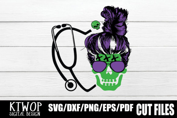 A Designer's Review of the Nurse-Ster Heart Stethoscope Halloween Embroidery File