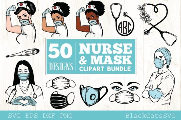 A Practical Review of the Nurse & Mask Bundle Cliparts