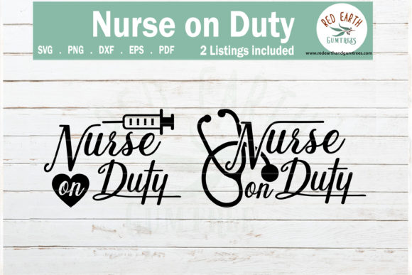 Healthcare Heroes: The Nurse on Duty Embroidery Design