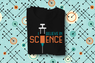 I Believe in Science: A Syringe-Shaped Statement